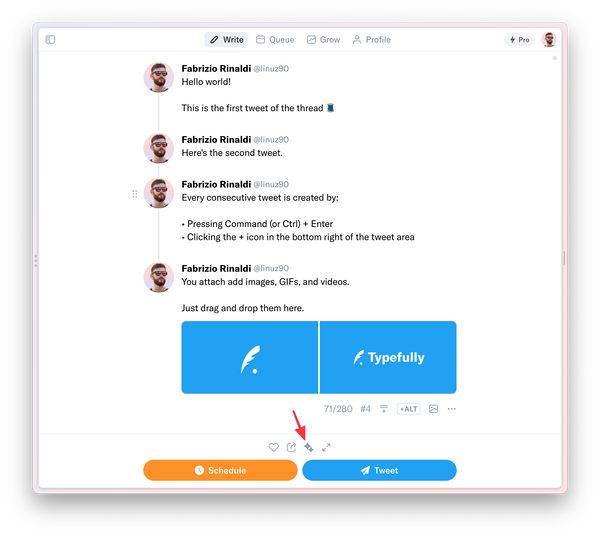 How to make killer Twitter threads in [date]